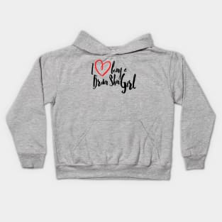 I Love Being A Brown Skin Girl Kids Hoodie